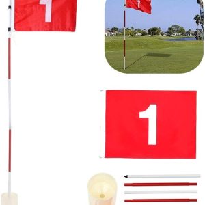 Alternative view of LEGEND Flag Stick & Cup Golf Antreman Seti Kırmızı/Beyaz