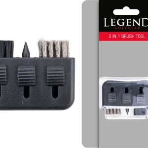 LEGEND 3'lü Golf Temizlik Fırça Seti