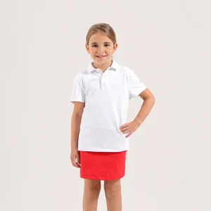 Alternative view of Chervo Unisex Çocuk Golf Polo T-Shirt Beyaz