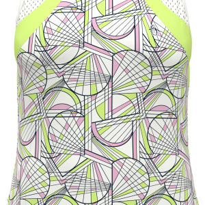 Original Penguin Scoop Tank with Mesh Bright White