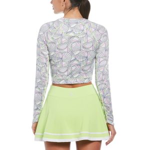 Alternative view of Original Penguin LS Cropped Sun Prote Bright White