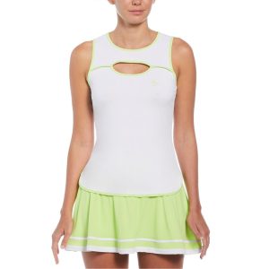 Original Penguin Colorblock Tank with Bright White